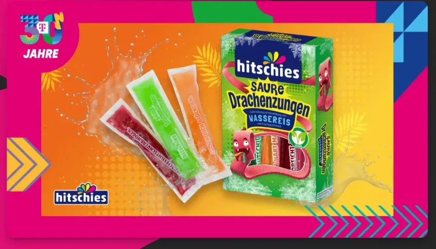 Gratis Hitschies Drachenzungen Eis [Magenta APP]