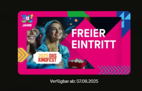 Gratis Kinotickets sichern mit der Magenta Moments App (ab 07.08.2025 – 60.000 Tickets)