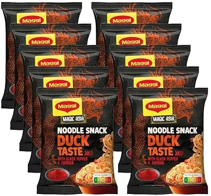 Maggi Magic Asia Instant Nudel Snack Ente (12x62g) ab 7,04 € inkl. Prime-Versand (statt 10,68 €)