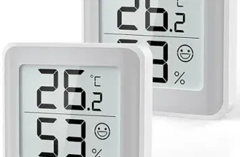 MeesMeek Hygrometer Feuchtigkeitssensor (2 Stück) für 4,99 € inkl. Prime-Versand (statt 10,00 €)