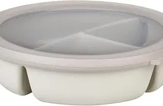 Mepal – Meal Prep Box Cirqula – Bento-Schüssel mit 3 Fächern – Frischhaltedose luftdicht 1000 ml – Nordic white für 9,99 € inkl. Prime-Versand (statt 15,99 €)