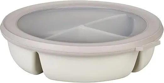 Mepal – Meal Prep Box Cirqula – Bento-Schüssel mit 3 Fächern – Frischhaltedose luftdicht 1000 ml – Nordic white für 9,99 € inkl. Prime-Versand (statt 15,99 €)