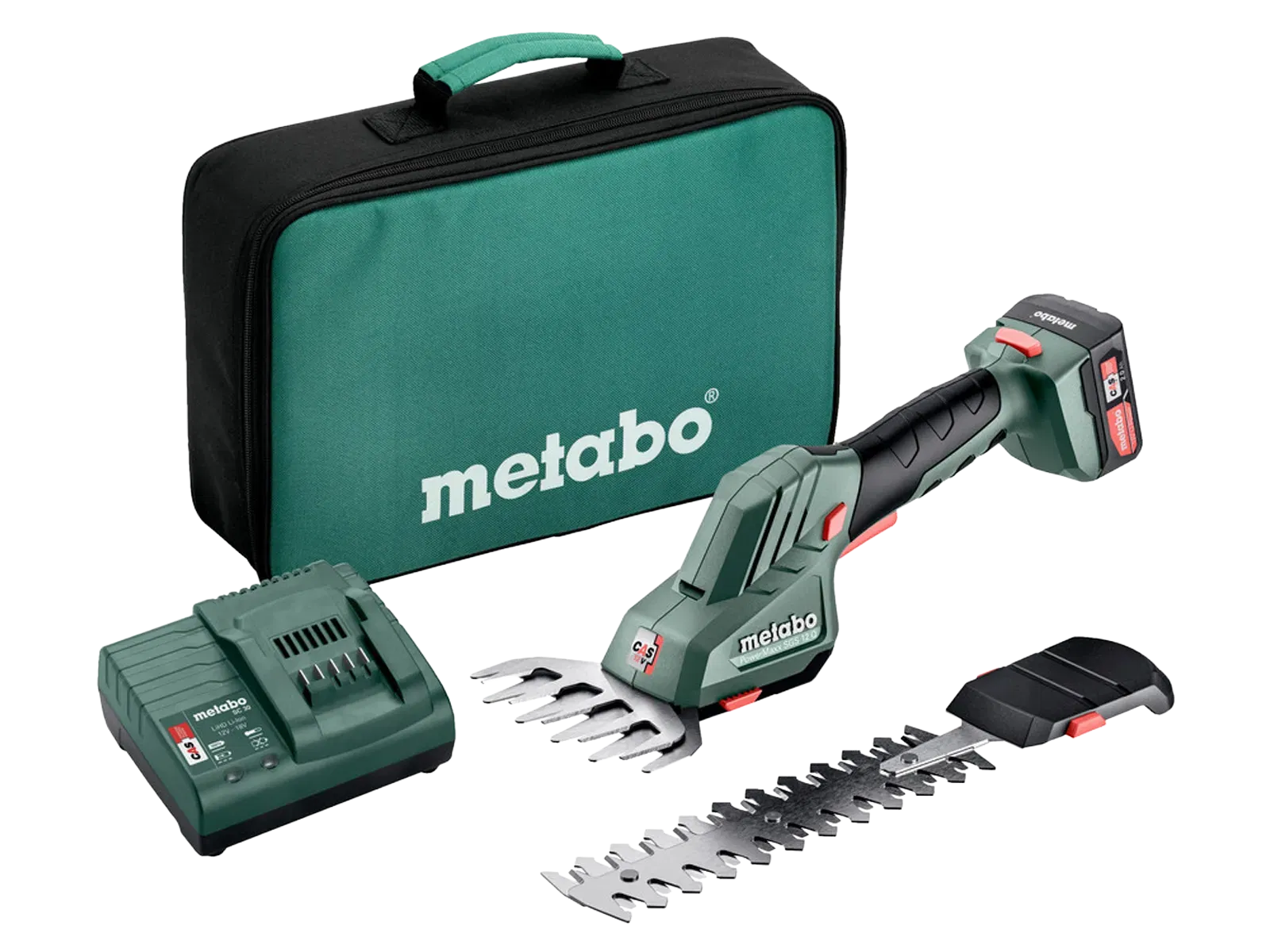 Metabo PowerMaxx SGS12Q Strauch- und Grasschere (12 V) für 55,90 € inkl. Versand (statt 85,20 €)