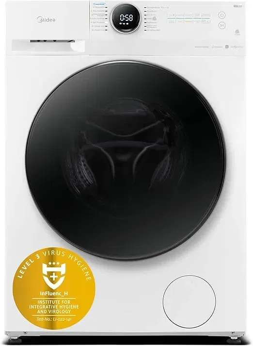 Midea MF200D86WB-14EAS Waschtrockner (8kg Waschen, 6kg Trocknen) für 355,99 € inkl. Versand