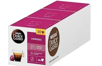 NESCAFÉ DOLCE GUSTO Espresso Kaffeekapseln (3 x 30 Kapseln) ab 14,31 € inkl. Prime-Versand (statt 25,00 €)