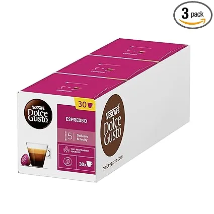 NESCAFÉ DOLCE GUSTO Espresso Kaffeekapseln (3 x 30 Kapseln) ab 14,31 € inkl. Prime-Versand (statt 25,00 €)
