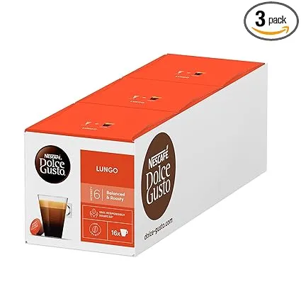 NESCAFÉ DOLCE GUSTO Lungo Kaffeekapseln (3 x 16 Kapseln) ab 10,00 € inkl. Prime-Versand (statt 17,00 €)