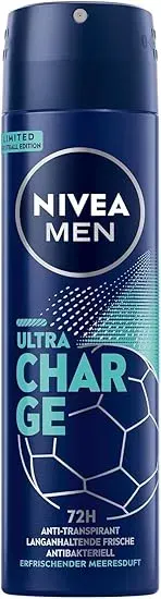Nivea Men Ultra Charge Limited Football Edition Deo ab 2,02 € inkl. Prime-Versand (statt 2,99 €)
