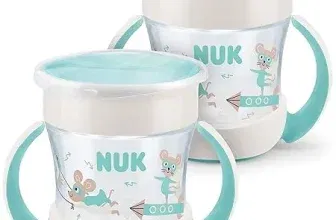 NUK Mini Magic Cup Trinklernbecher (360°-Trinkrand ab 6 Monaten 160 ml neutral 2 Stück) für 11,49 € inkl. Prime-Versand (statt 19,99 €)