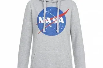 Nasa Circle Hoodie Damen Kapuzen Sweatshirt TMLHS007SPO (Gr. S bis L) für 10,24 € inkl. Versand (statt 17,00 €)