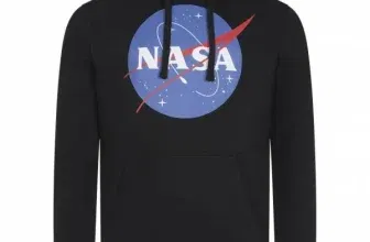 Nasa Circle Hoodie Herren Kapuzen Sweatshirt TMMHS007BLK (Gr. S bis 2XL) für 12,86 € inkl. Versand (statt 19,00 €)