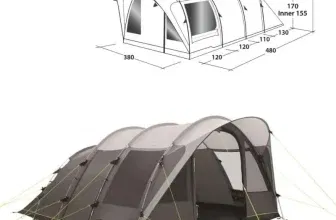 Outwell 6 Personen Tunnelzelt Lawndale 6 Familienzelt für 450,49 € inkl. Versand
