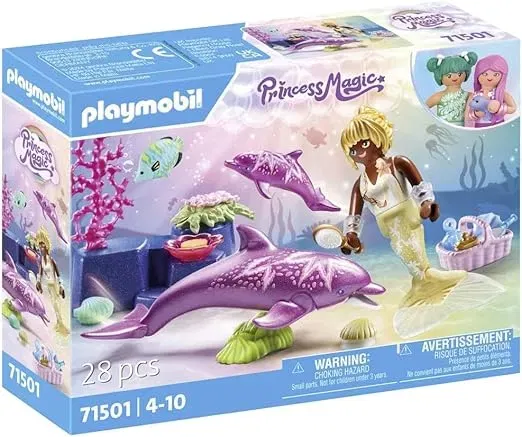 PLAYMOBIL Princess Magic 71501 (Meerjungfrau mit Delfinen) für 5,03 € inkl. Prime-Versand (statt 15,99 €)
