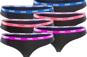 PUMA Damen Unterhosen Black Statement Edition (6er Pack) für 19,99 € inkl. Prime-Versand (statt 39,90 €)