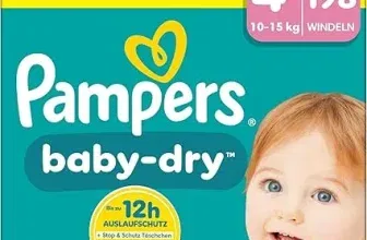 Pampers Baby-Dry Größe 3 222 Windeln 6kg-10kg (Bis zu 100% Auslaufschutz & Komfort die ganze Nacht) ab 35,49 € inkl. Prime-Versand (statt 49,00 €)