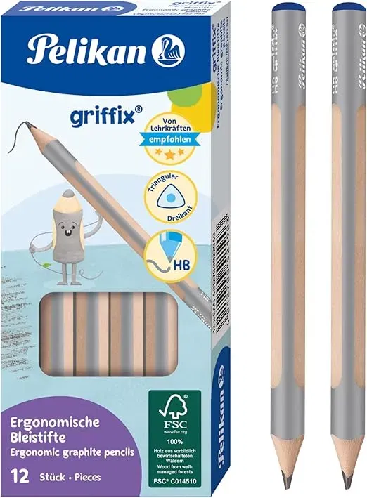 Preisfehler  🚨 Pelikan griffix Dreikant-Bleistifte (Minen-Stärke HB 12 Stück) für 2,26 € inkl. Prime-Versand (statt 13,56 €)