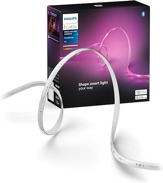 Philips Hue Indoor 5m Smart LED Solo Lightstrip Basis-Set für 41,79 € inkl. Versand