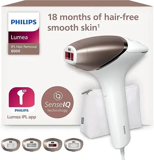 Philips Lumea IPL 8000 Series Haarentfernungsgerät BRI948/00 für 339,99 € inkl. Versand