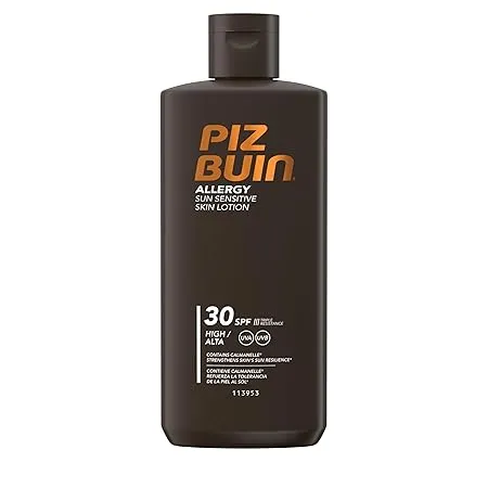 Piz Buin Allergy Sun Sensitive Skin Lotion LSF 30 (200ml) ab 6,39 € inkl. Prime-Versand