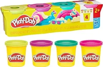 Play-Doh 4er-Pack kräftige Farben à 85 g für 2,99 € inkl. Prime-Versand (statt 4,99 €)