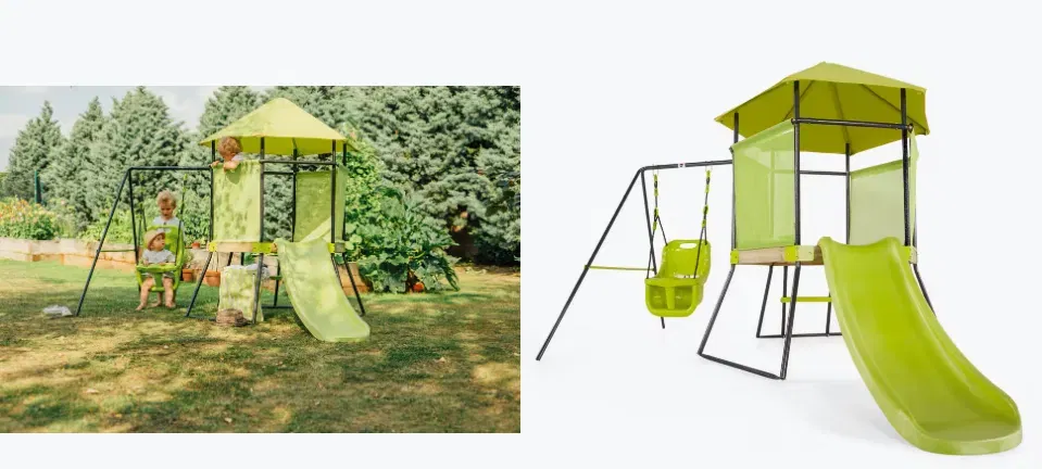 Plum Plum My First Schaukel-Spielcenter lime grün für 104,94 € inkl. Versand (statt 199,00 €)