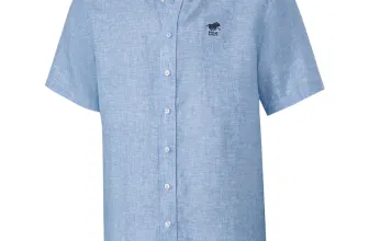 Polo Sylt Herren Baumwoll-Leinen-Mix Hemd kurzarm (Gr. M bis XXXL) für 27,99 € inkl. Versand (statt 39,99 €)