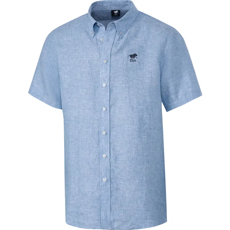 Polo Sylt Herren Baumwoll-Leinen-Mix Hemd kurzarm (Gr. M bis XXXL) für 27,59 € inkl. Versand (statt 39,99 €)