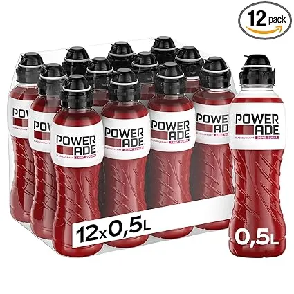 Powerade Zero Black currant (12x500ml kalorien- und zuckerfreier Sportdrink) ab 9,89 € inkl. Prime-Versand zzgl. Pfand (statt 17,49 €)