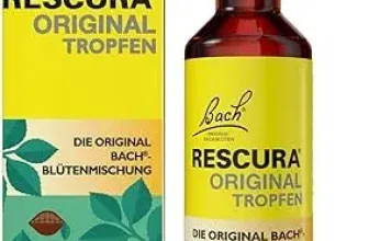 RESCURA Bachblüten Tropfen alkoholfrei Schoko-Minze (20ml) für 7,70 € inkl. Prime-Versand (statt 19,89 €)