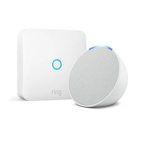 Ring Intercom von Amazon + Echo Pop Weiß für 50,99 € inkl. Versand (statt 94,00 €)
