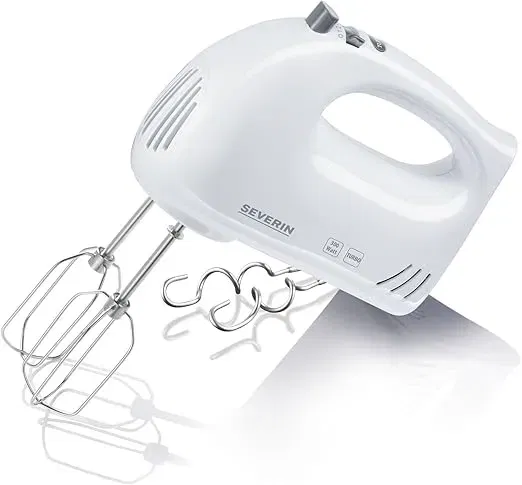 SEVERIN Handmixer Handrührgerät mit 5 Geschwindigkeitsstufen praktischer Handrührer HM 3820 für 16,49 € inkl. Prime-Versand (statt 21,94 €)