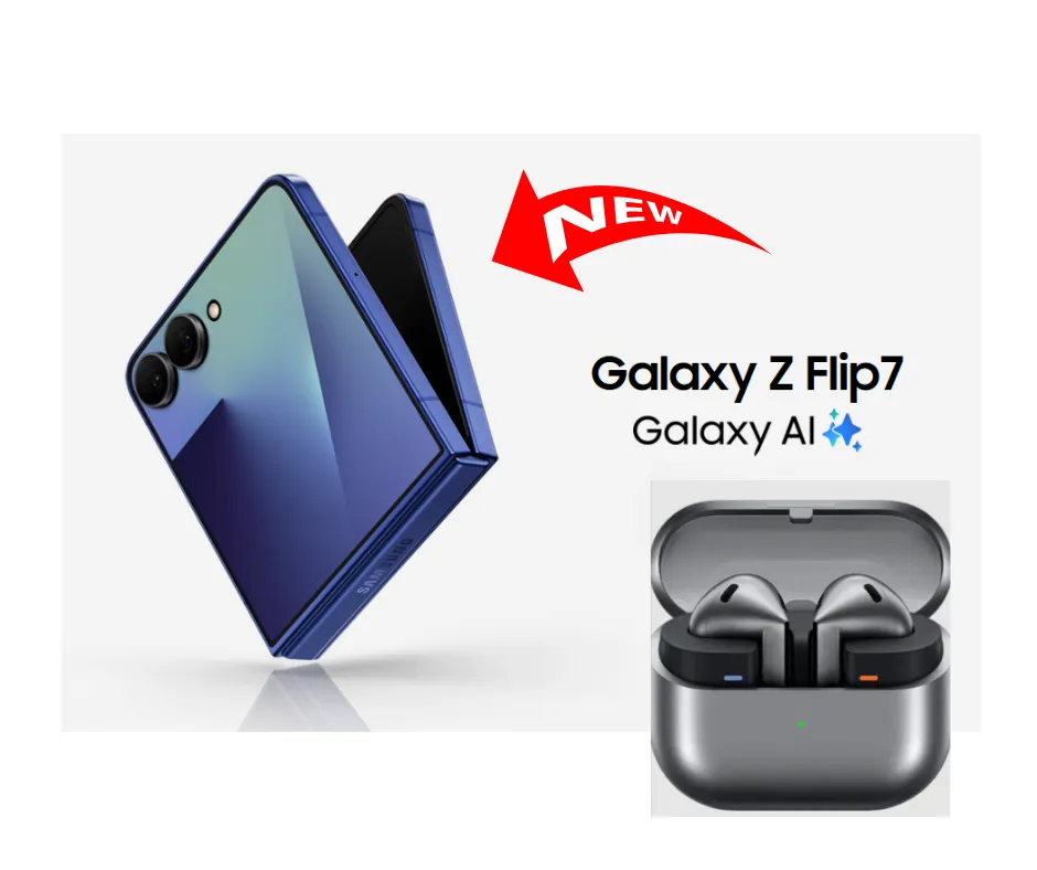 MediaMarkt Tarifwelt: Samsung Galaxy Flip7 (512 GB) + Samsung Galaxy Buds 3 Pro + freenet Telekom Allnet Flat Extra 60GB 5G für 39,99 € / Monat + 194,94 € einmalig