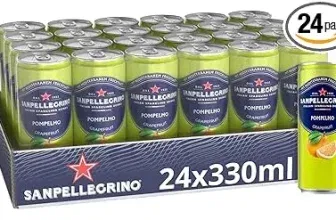 San Pellegrino Naturali Pompelmo Grapefruit-Limonade 24er Pack (24x330ml) ab 19,22 € inkl. Prime-Versand zzgl. Pfand
