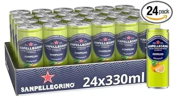 San Pellegrino Naturali Pompelmo Grapefruit-Limonade 24er Pack (24x330ml) ab 19,22 € inkl. Prime-Versand zzgl. Pfand
