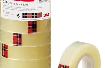 Scotch Transparentes Klebeband 508-10 Rollen – 15mm x 33m – Durchsichtiges Allzweckband für Schule Heim und Büro für 3,49 € inkl. Prime-Versand (statt 4,98 €)