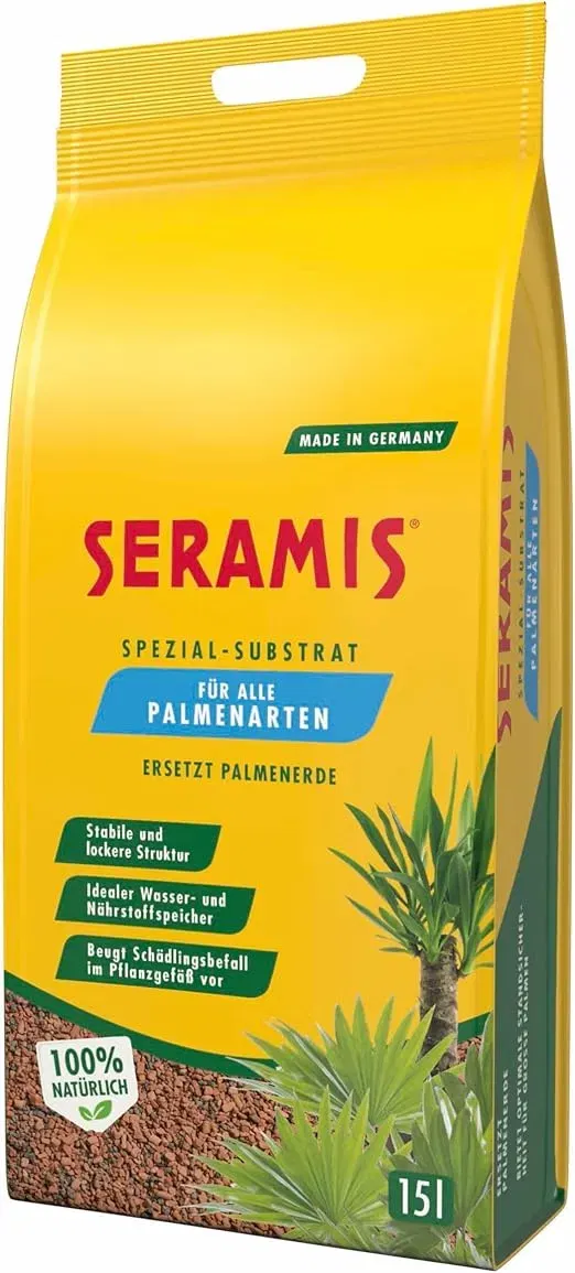 Seramis Spezial-Substrat für Palmen 15 l für 11,53 € inkl. Prime-Versand (statt 18,00 €)