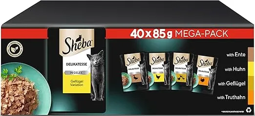 Schnäppchen, Deals Und Rabattcodes Des Tages - Sheba Delikatesse In Gelee Katzen Nassfutter Mit Feiner Geflügelauswahl