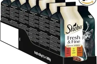 Sheba Portionsbeutel Fresh & Fine Rind und Huhn (6x50g) ab 6,66 € inkl. Prime-Versand (statt 16,00 €)