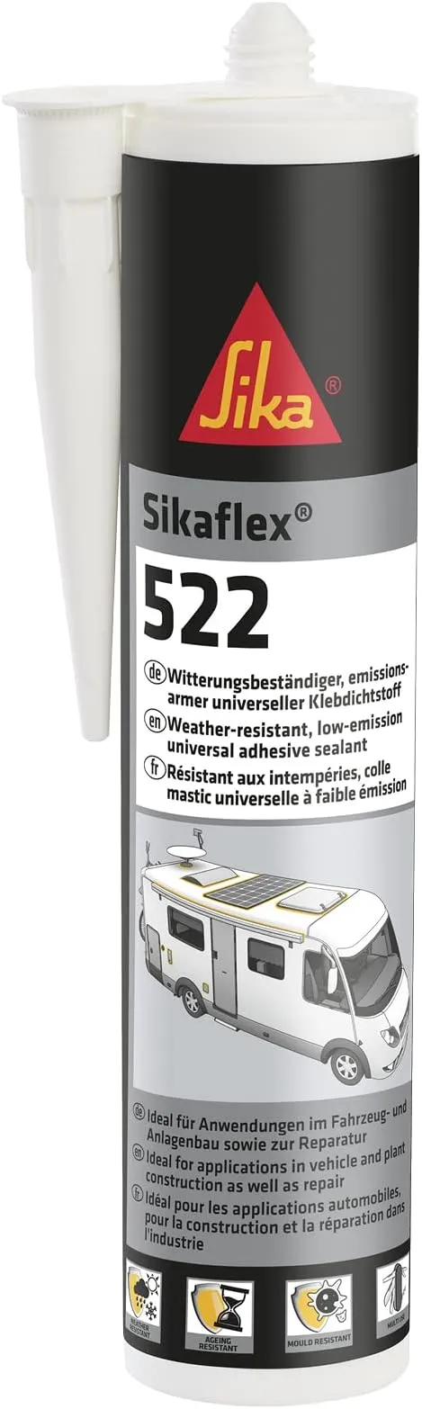 Sika Dichtstoff Sikaflex 522 Weiß (300 ml) für 7,79 € inkl. Prime-Versand (statt 11,49 €)