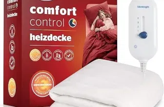 Silentnight Comfort Control Heizdecke 140x150cm (mit 3 Heizstufen) für 10,37 € inkl. Prime-Versand (statt 17,00 €)