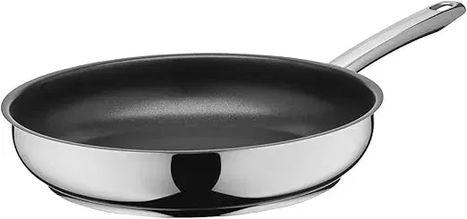 Silit Calabria Bratpfanne Induktion 28 cm Edelstahl beschichtet Edelstahlgriff backofenfest für schonendes Braten für 28,45 € inkl. Prime-Versand (statt 35,70 €)