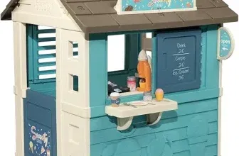 Smoby Spielhaus Sweety Corner Kinderspielhaus für drinnen und draußen mit Verkaufstheke und viel Zubehör ab 2 Jahren für 109,99 € inkl. Versand (statt 139,99 €)