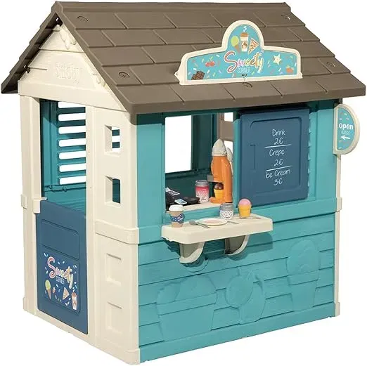 Smoby – Spielhaus Sweety Corner – Kinderspielhaus für drinnen und draußen mit Verkaufstheke und viel Zubehör ab 2 Jahren für 109,99 € inkl. Versand (statt 139,99 €)