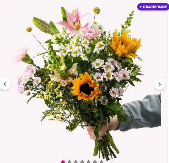 Blume Ideal Sommer-Deal: 20 % Rabatt + Gratis Vase auf schöne Sommersträuße