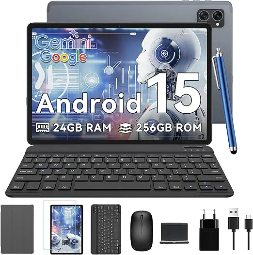 TABWEE Android 15 Tablet mit Tastatur (4GB RAM+256GB) für 109,99 € inkl. Versand