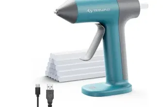 Schnäppchen, Deals und Rabattcodes des Tages: Tilswall Heißklebepistole mit 2000mAh Akku und 20 Klebesticks