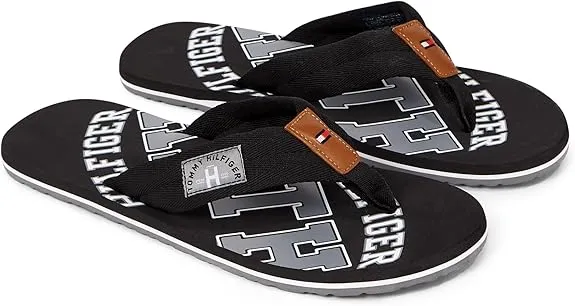 Tommy Hilfiger Herren Essential Th Beach Sandal Flip-Flop (Gr. 39 bis 48) für 23,99 € inkl. Prime-Versand