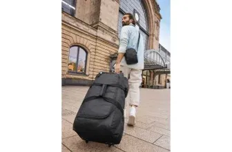 Topmove Trolley-Reisetasche Rollen mit Kantenschutz für 15,94 € inkl. Versand (statt 30,00 €)