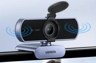 UGREEN FineCam Lite 1080P Webcam mit Dual-Mikrofon und Privacy Cover