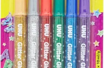 UHU Glitter Glue ORIGINAL Tuben (6x10ml) für 1,99 € inkl. Prime-Versand (statt 3,50 €)